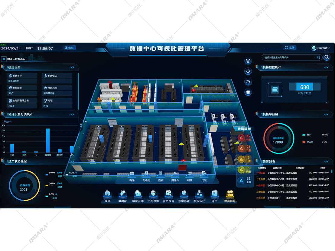 數(shù)據(jù)中心三維可視化管理平臺